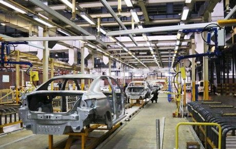 افزایش تولید عبور مستقیم در ایران خودرو