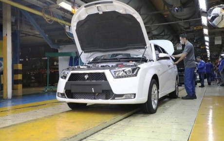 تولید خودرو کامل در ایران خودرو ۵۳ درصد افزایش یافت