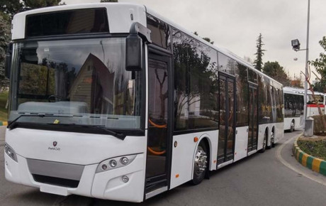 استفاده از اتوبوس‌ های جدید تهران در هفته دولت