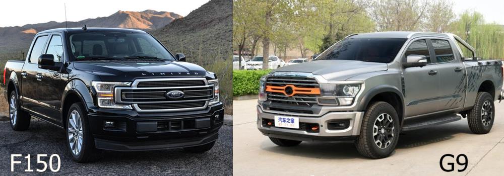 پیکاپ G9 در کناور فورد F150