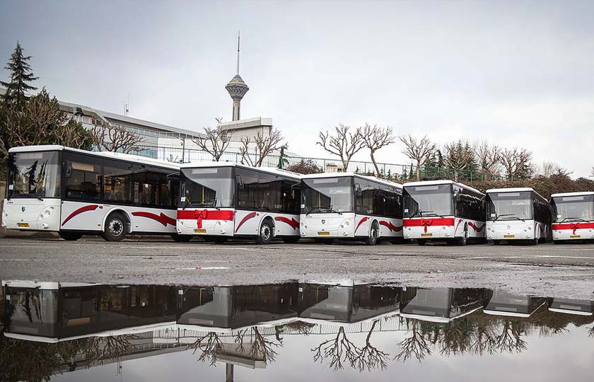 برنامه ورود ۷۰۰ دستگاه اتوبوس به تهران تا پایان 1401