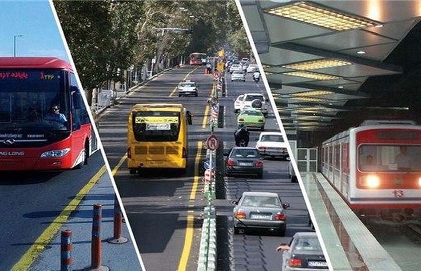 کاهش ترافیک پایتخت با افزایش حمل و نقل عمومی