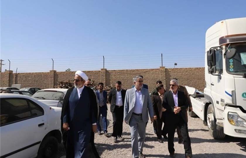 خودروهای دپو شده در انبار اموال تملیکی یزد تعیین تکلیف شدند