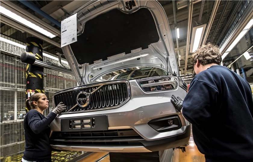 توقف تولید ولوو به دلیل کمبود تراشه