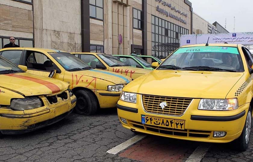 ۴۰ هزار تاکسی فرسوده در تهران تردد دارند