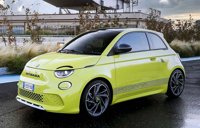معرفی فیات 500e آبارث