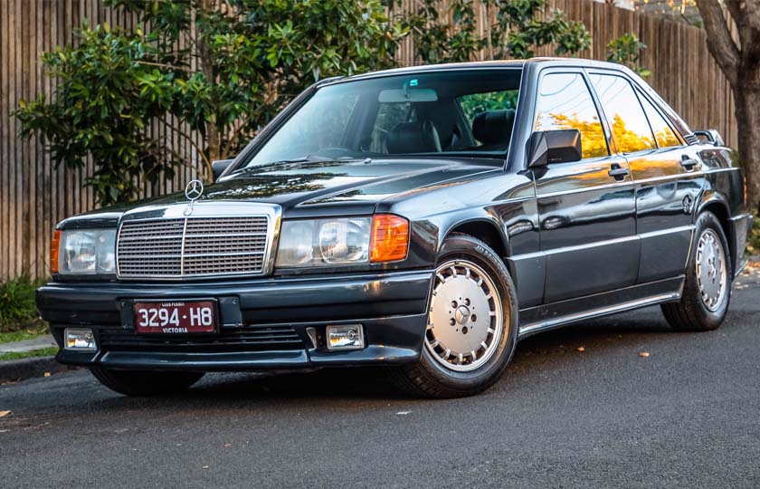 40 سالگی بنز 190 کد W201