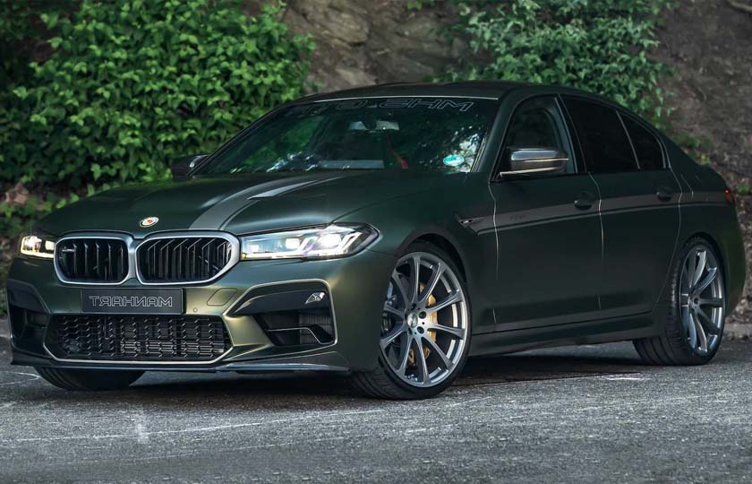 رونمایی از بی ام و M5 CS منهارت