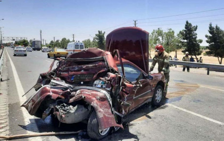 ۸ درصد تصادفات تهران به دلیل تغییر مسیر ناگهانی است