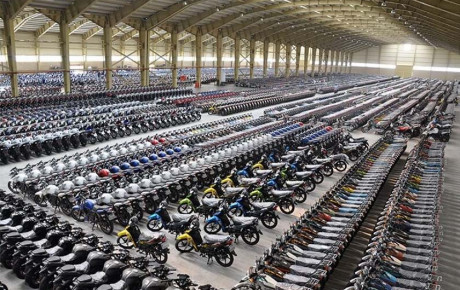 تولید ۱۵۰ نوع موتورسیکلت در کشور