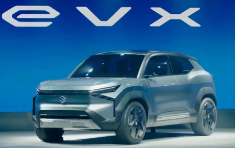 کانسپت سوزوکی eVX در نمایشگاه خودروی هند