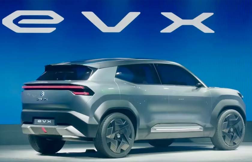 کانسپت سوزوکی eVX در نمایشگاه خودروی هند