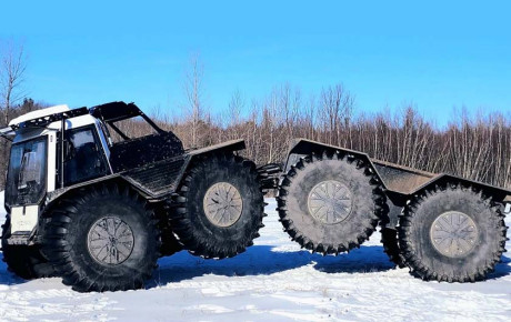 معرفی فَت تراک ۸×۸ چهار دیفرانسیل