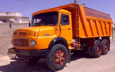 قیمت‌ های عجیب کامیون ۶۲ ساله بنز در ایران