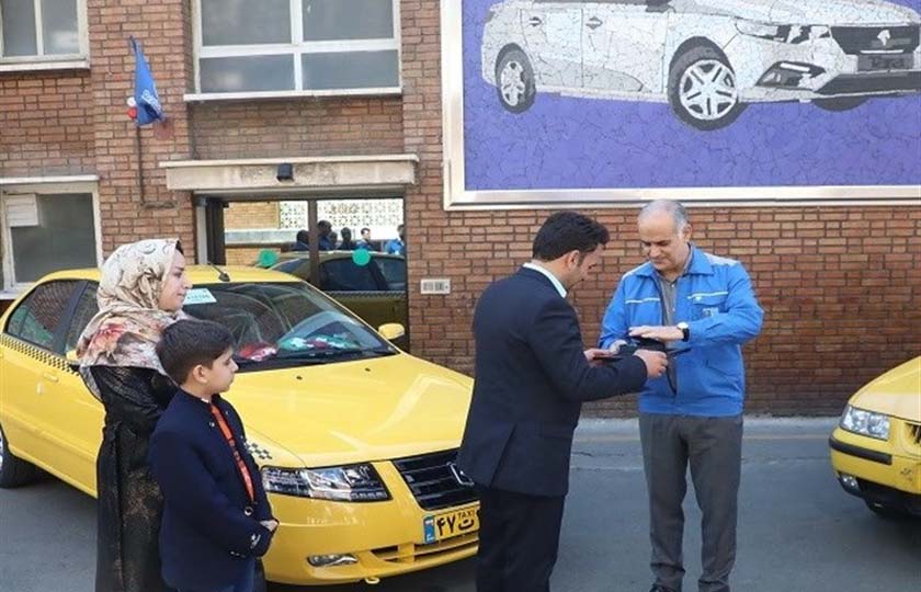 تاکسی سمند با 1 میلیون کیلومتر پیمایش