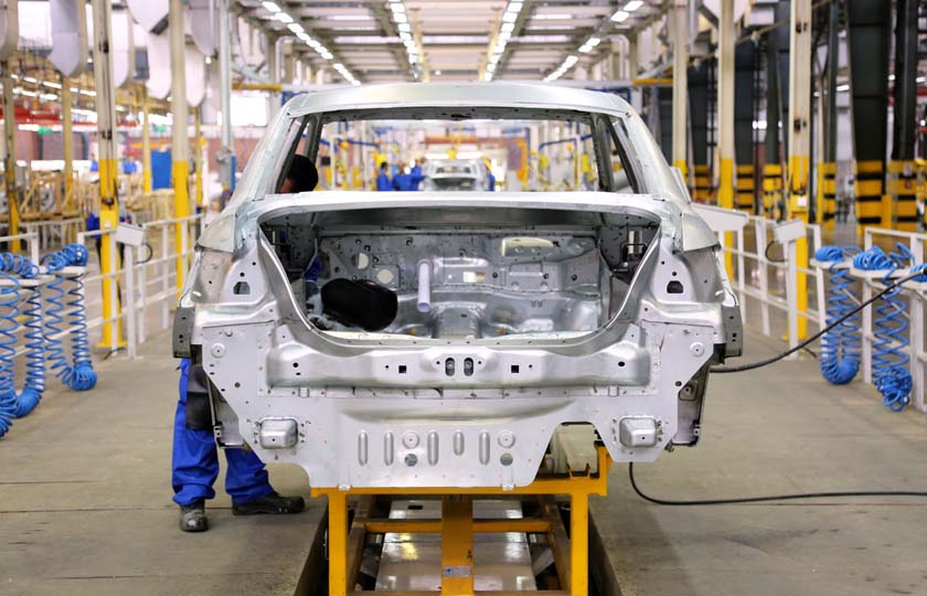 شاخص تولید صنایع خودرو ۸۰ درصد افزایش یافت