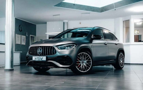 مرسدس بنز ای ام جی GLA 45S با تیونینگ VATH