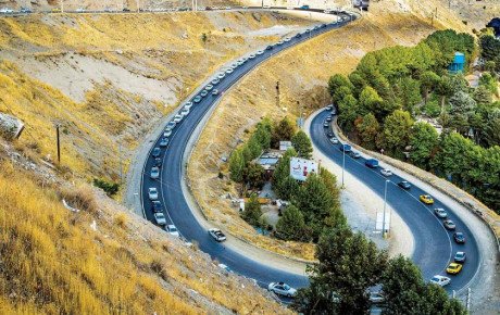محدودیت‌ های ترافیکی آخر هفته جاده چالوس و هراز