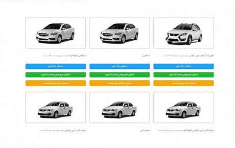 عدم اعلام قیمت برخی خودروها در مرحله دوم فروش یکپارچه