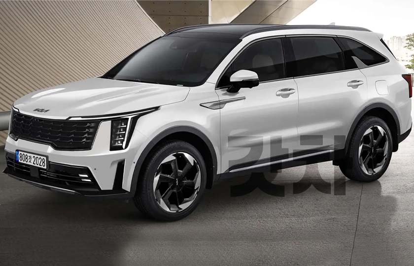 طرح‌ های دیجیتالی از کیا سورنتو فیس لیفت 2024