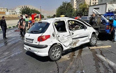 رانندگان ۲۰۶ عامل بیشترین تصادفات در تهران