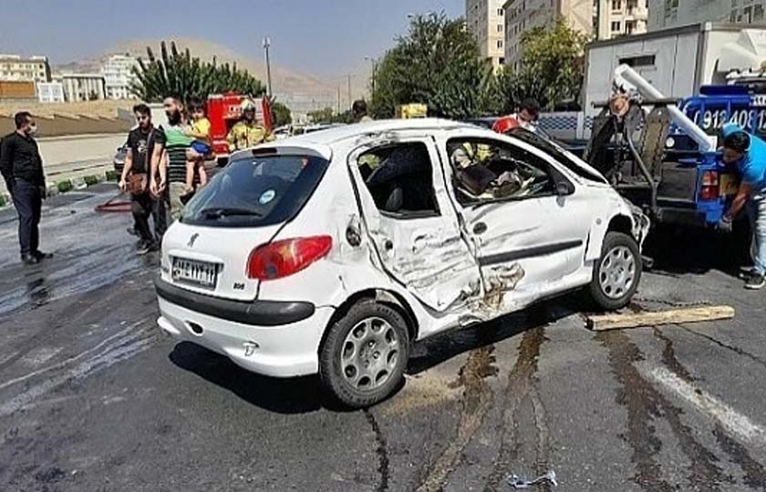 رانندگان 206 عامل بیشترین تصادفات در تهران