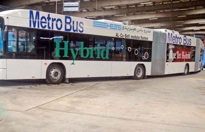اتوبوس های جدید و بزرگ متروباس‌ وارد تهران می‌شوند