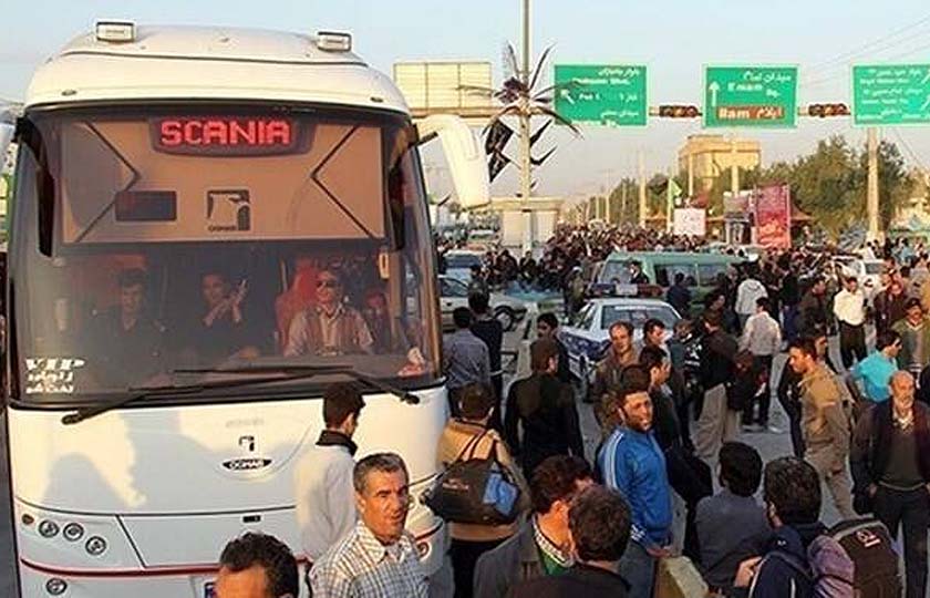افزایش 100 درصدی نرخ بلیط اتوبوس به مرزهای عراق