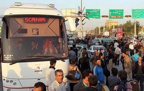 افزایش ۱۰۰ درصدی نرخ بلیط اتوبوس به مرزهای عراق