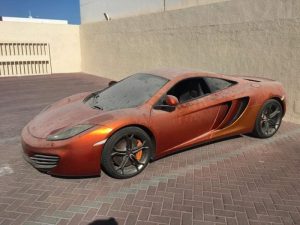 خودروهای رها شده در دبی