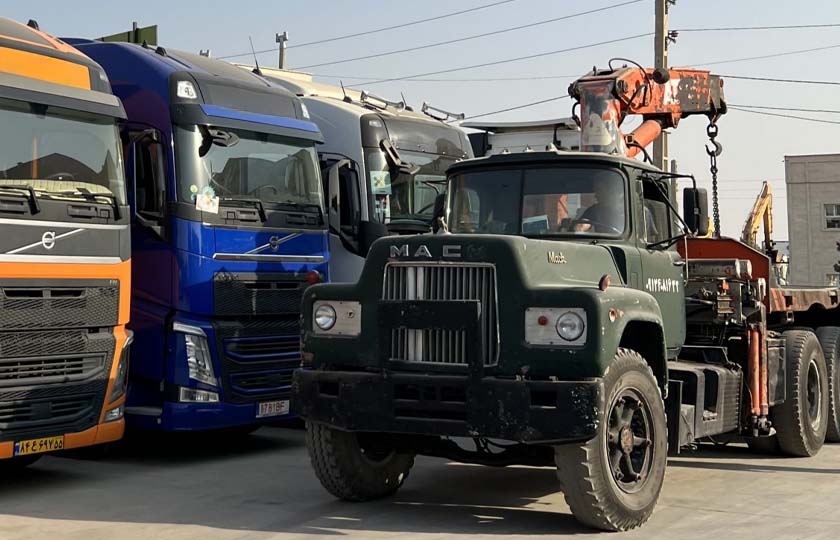 13 هزار کامیون اسقاطی در کشور