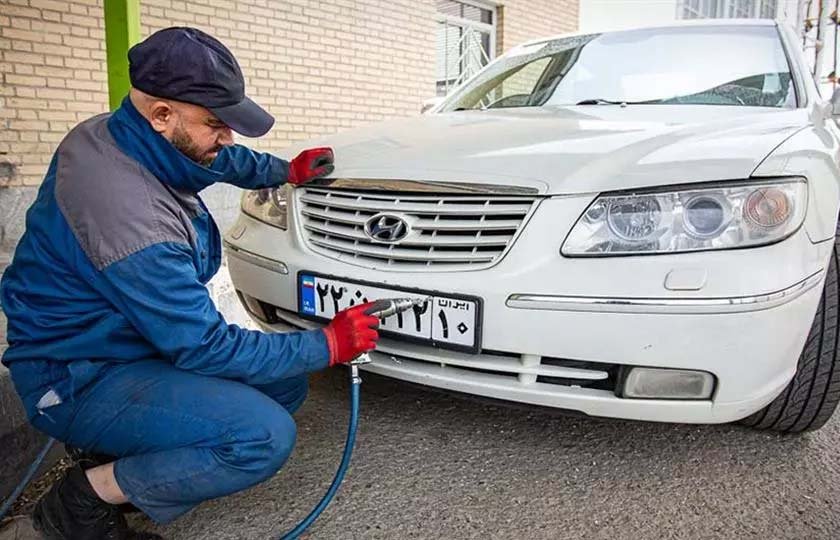 اجرای شماره گذاری خودرو از درب منزل در تهران