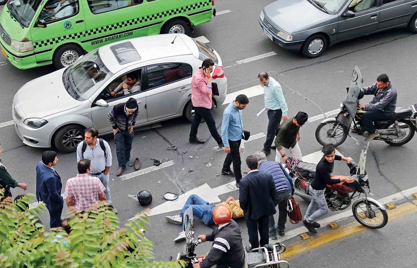 کاهش تصادفات موتورسواران به زیر 50 درصد در شهریور 1402