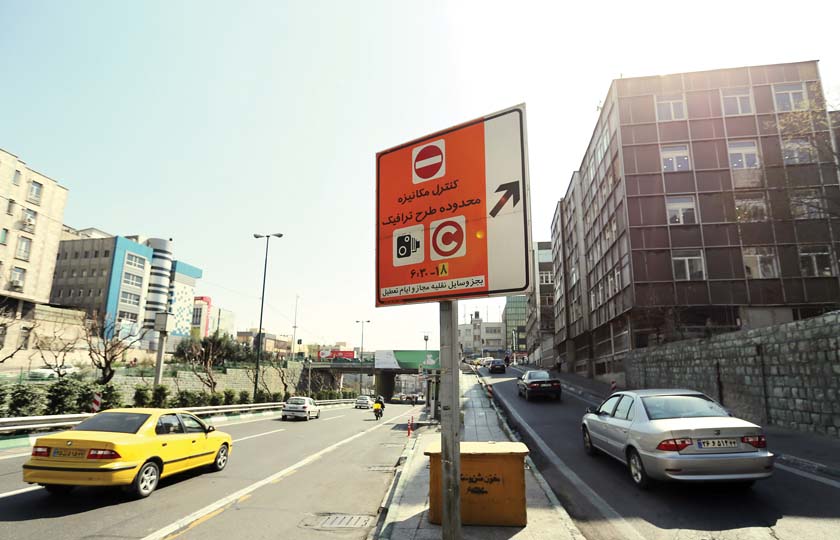 ممنوع شدن فروش طرح ترافیک در روزهای آلوده هوای تهران