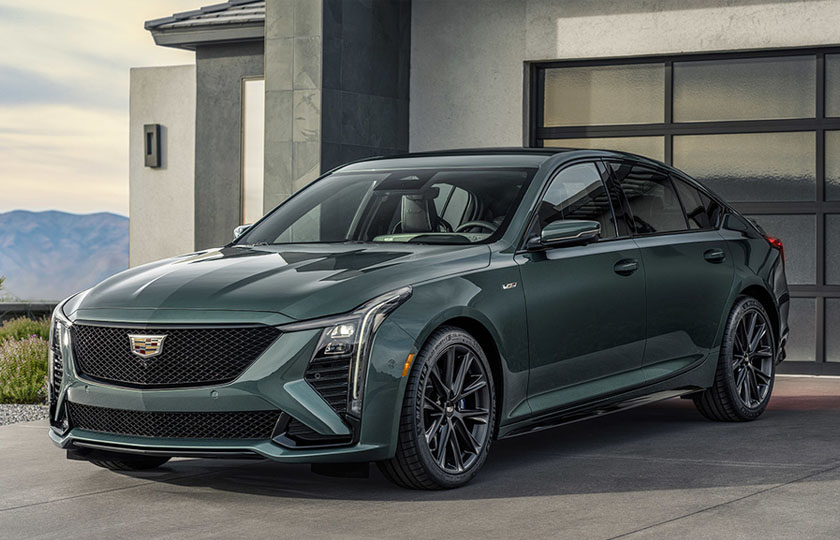 معرفی کادیلاک CT5-V بلک وینگ 2025