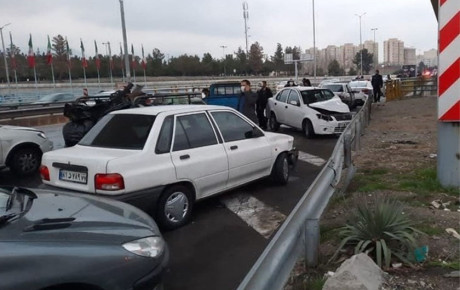 افزایش تعداد فوتی‌ های تصادفات رانندگی در تهران