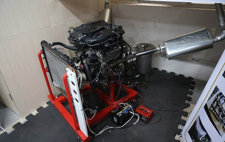 ساخت موتور ۶ سیلندر داخلی از روش مهندسی معکوس