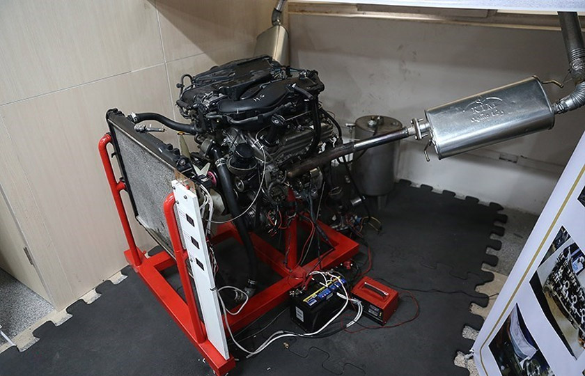 ساخت موتور 6 سیلندر داخلی از روش مهندسی معکوس