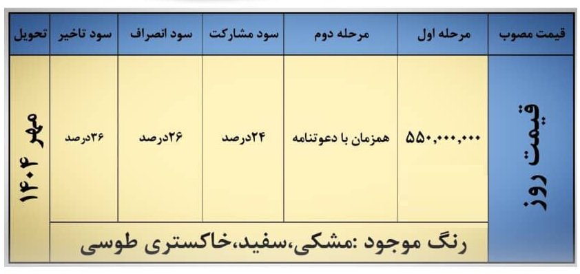 شرایط فروش بک X3 پرو / فروردین 1404