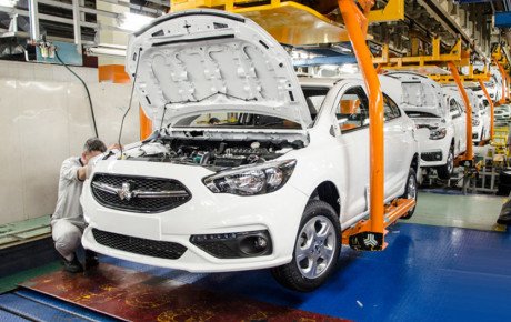 کاهش ۲۶ درصدی تولید خودرو در سایپا