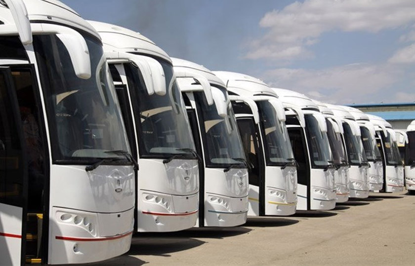 سود بازرگانی ۵ درصدی واردات اتوبوس‌های اربعین