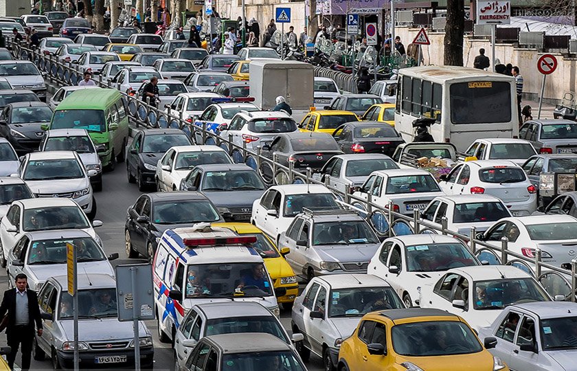 مردم تهران در اول هفته رانندگی بهتری دارند