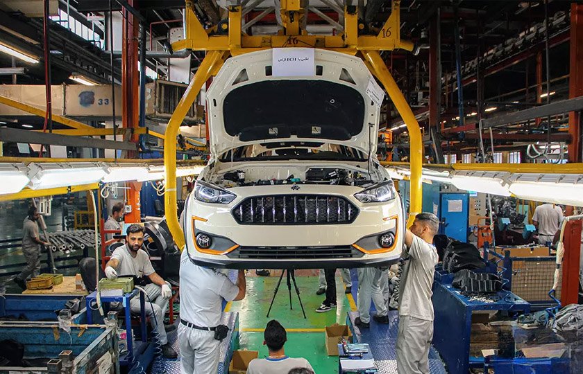 کاهش 17 درصدی تولید خودرو در اردیبهشت 1403
