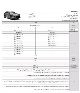 شرایط فروش کی ام سی A5 / مرداد 1403