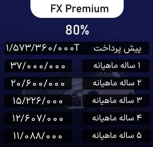 شرایط فروش فونیکس FX / مهر 1403