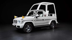 معرفی بنز G580 برقی پاپ