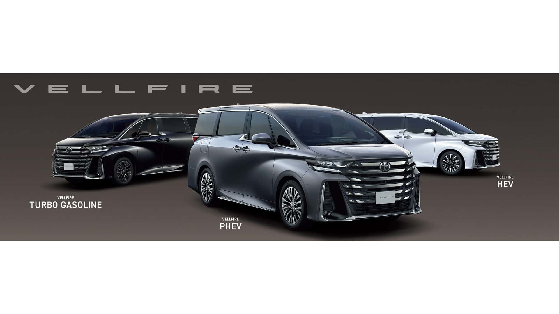 معرفی تویوتا آلفارد و ولفایر PHEV