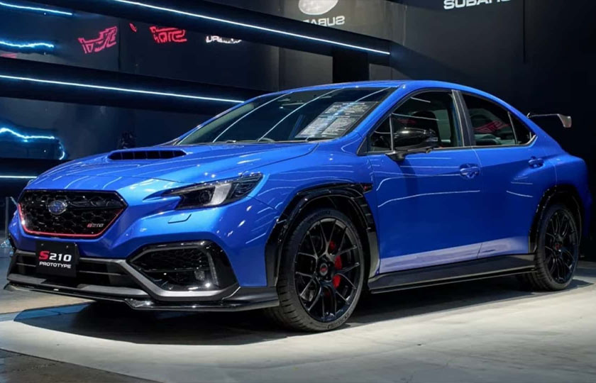 معرفی سوبارو WRX STI S210