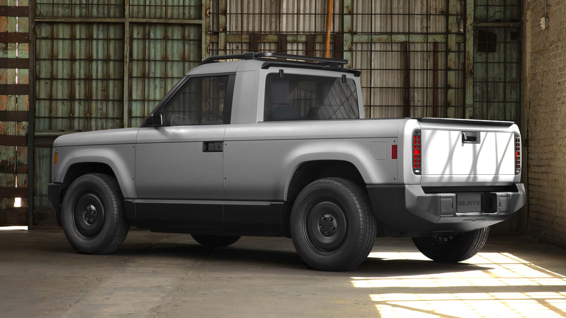 معرفی پیکاپ برقی Slate Truck