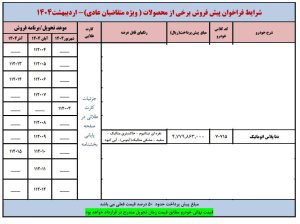 شرایط فروش دنا پلاس توربو اتوماتیک آپشنال / اردیبهشت 1404